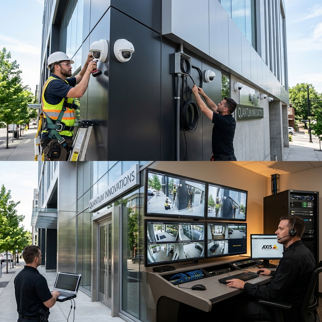Enterprise Multi-Angle Traffic & Facility Surveillance