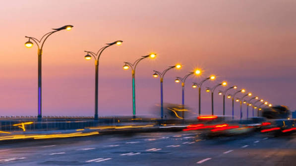 Eco-Friendly Mountain Public Lighting Grid